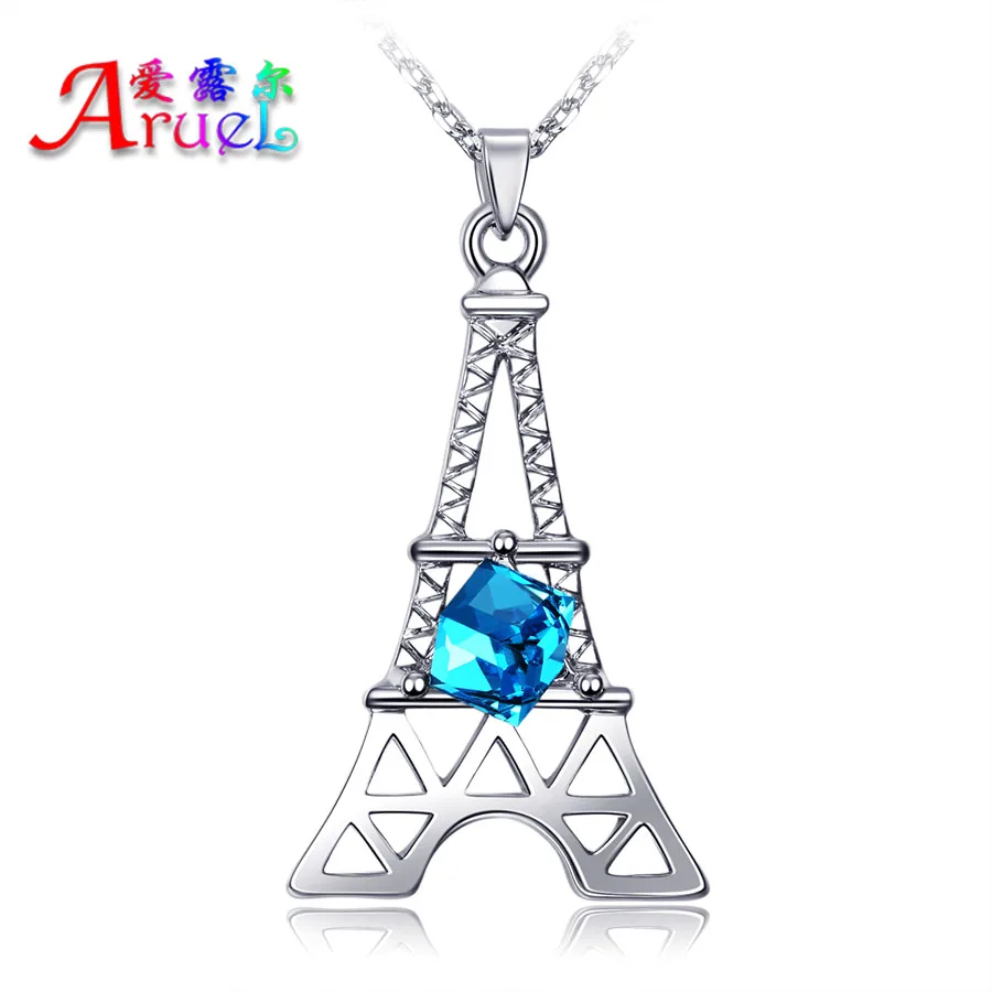 Женское ожерелье с подвеской Эйфелева башня|crystal necklace|fashion necklacenecklace fashion |