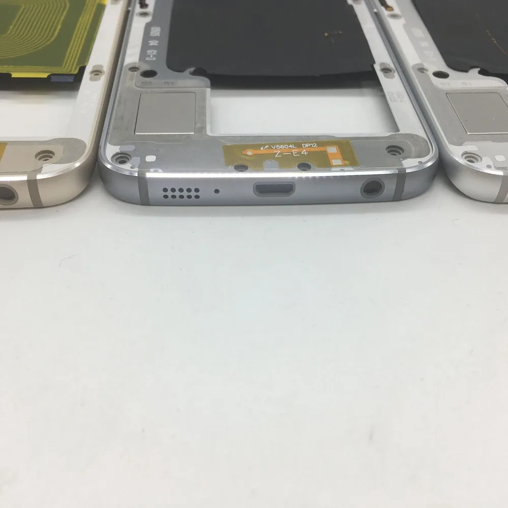Для Samsung Galaxy S6 Edge G925 G925F G925A G925I G925V G925W8 средняя пластина рамка Корпус камера