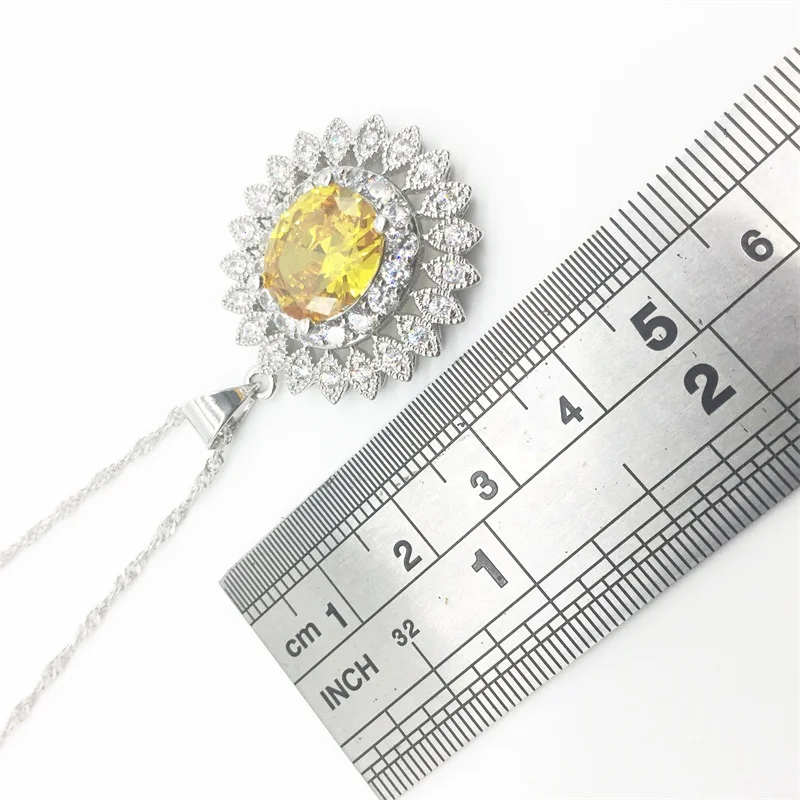 Комплект из колье серёг и кольца серебра 925 пробы | Украшения аксессуары