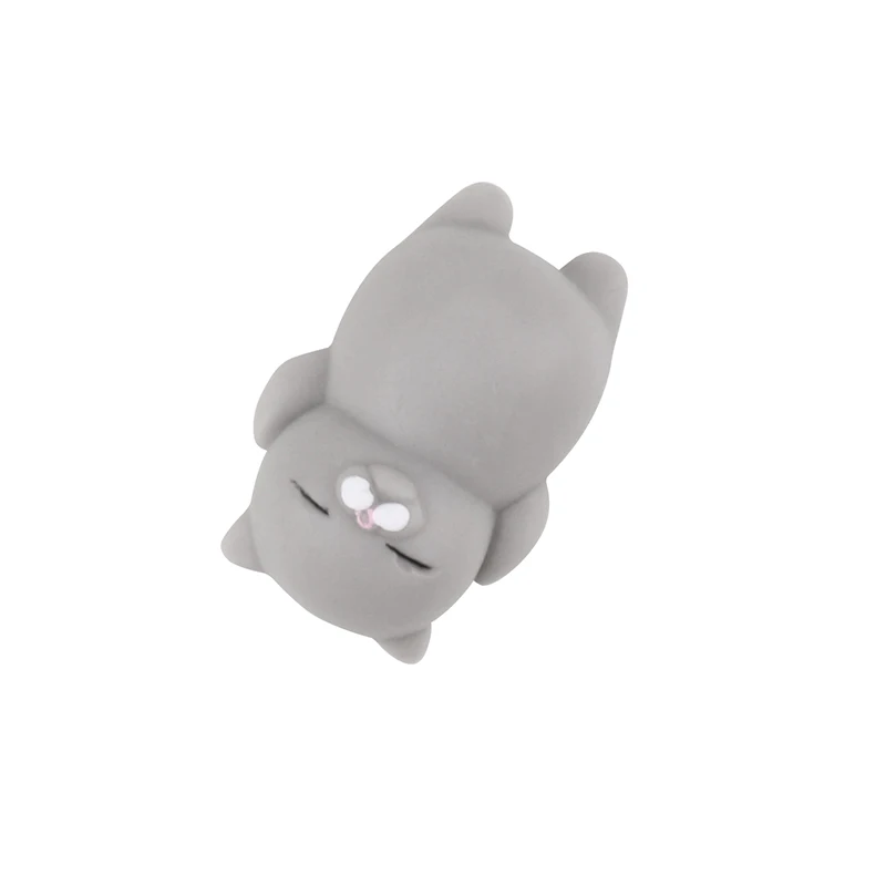 Gray cat Мягкая игрушка милое животное антистрессовый мяч декомпрессионный липкий устраняет домашних животных Забавный подарок для снятия стресса для детей и взрослых игрушки - Цвет: Gray cat