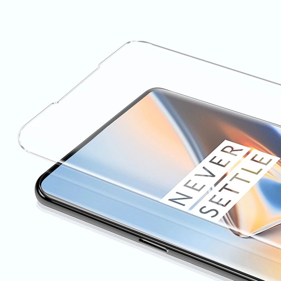 УФ закаленное Стекло для OnePlus 7 профессиональная полная жидкий клей Экран протектор OnePlus7 Pro One Plus 7T УФ новые Закаленное Стекло 3D 5D