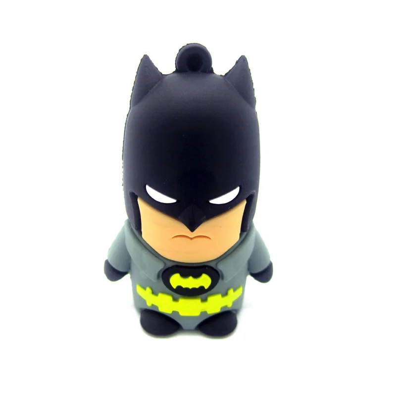 3D милый супергерой мультфильм флеш-накопитель USB 3 0 128 64 ГБ 32 16 мультяшный Флешка 512