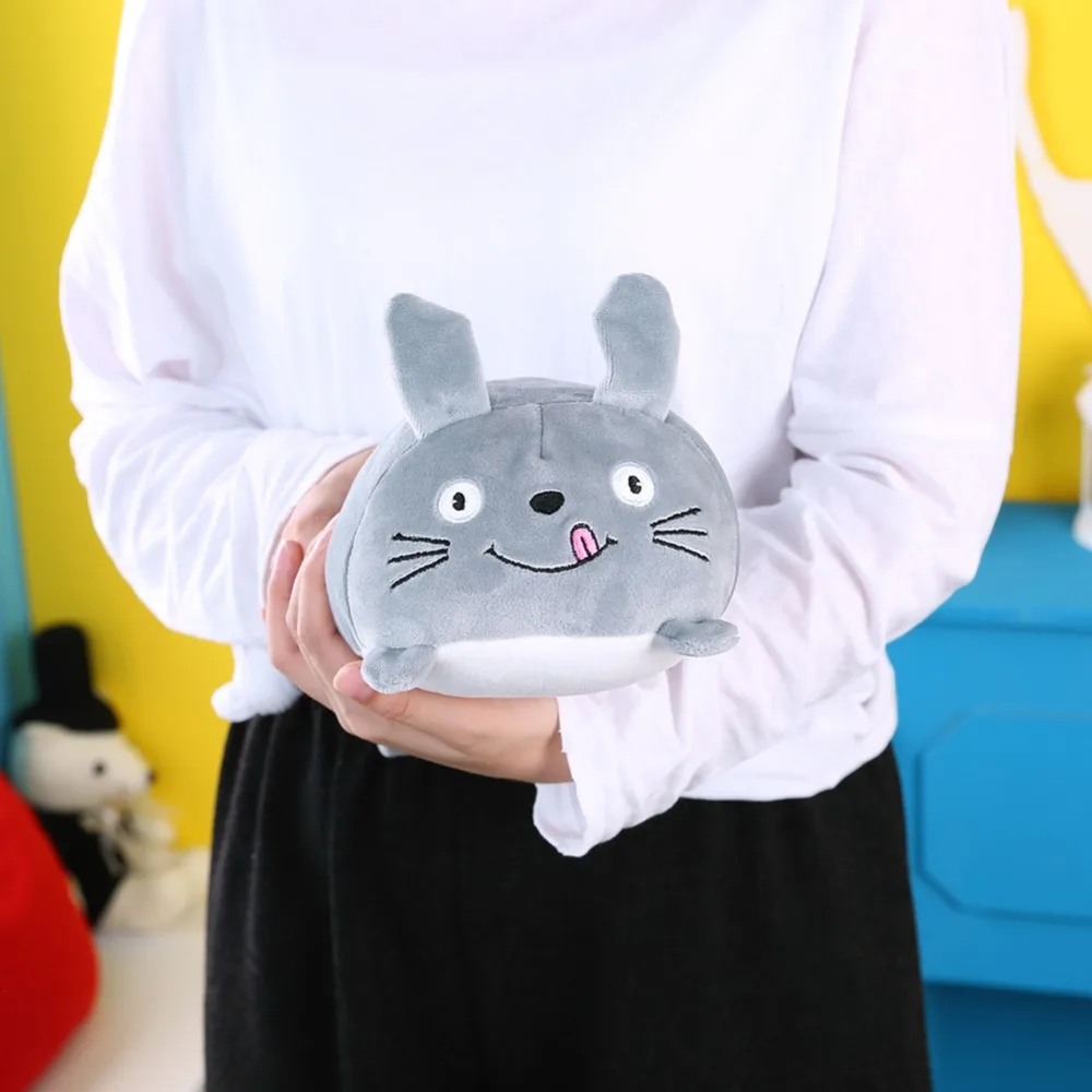 Мягкая подушка для детей 30 см с мультяшными животными милая толстая собака кошка