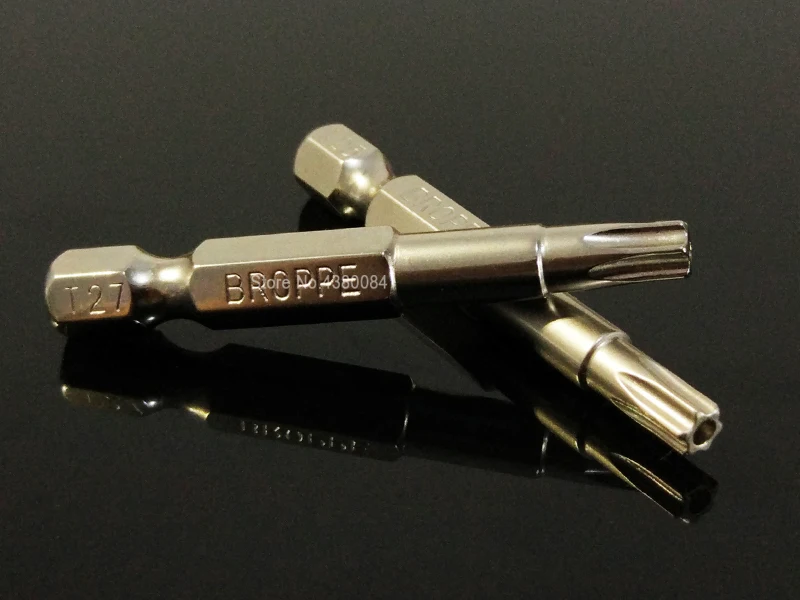 12 шт. Набор 50 мм магнитная головка отвертки TORX 1/"(6,35 мм) шестигранный хвостовик электронный Ремонтный комплект S2 легированная сталь механические ручные инструменты