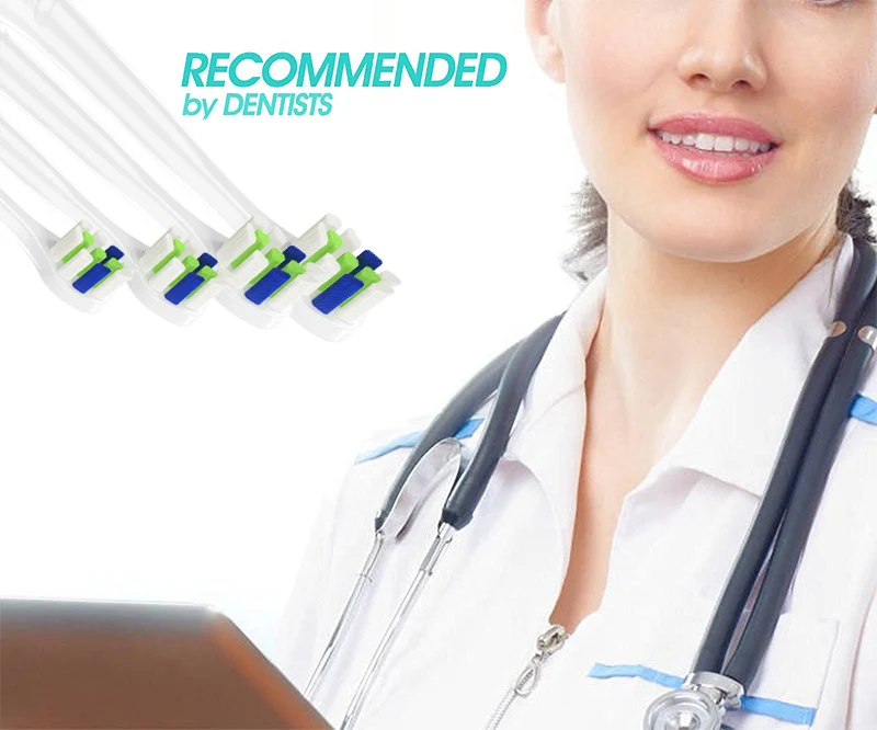 4 шт./упак. Зубная щётка головки для Philips Sonicare Электрическая Зубная щётка es DiamondClean Flexcare мини HX6074 компактная щетка головка