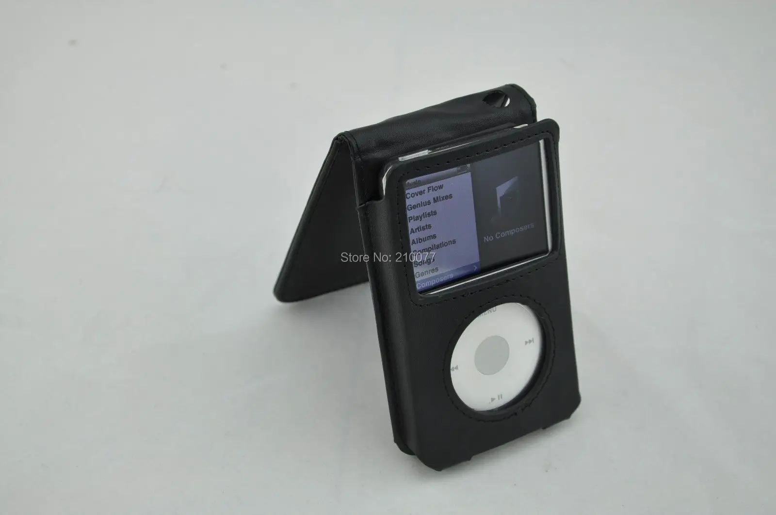 Бесплатная доставка кожаный флип чехол для Apple iPod Classic 80GB 120GB 7th Gen New 160GB|case cover|flip