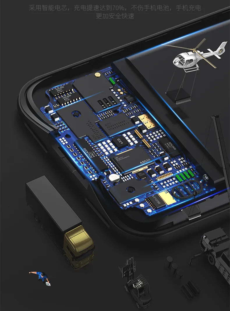 5200 мА/ч чехол для зарядного устройства для Hauwei mate 20 Lite противоударный внешний аккумулятор запасная зарядка задняя крышка Капа