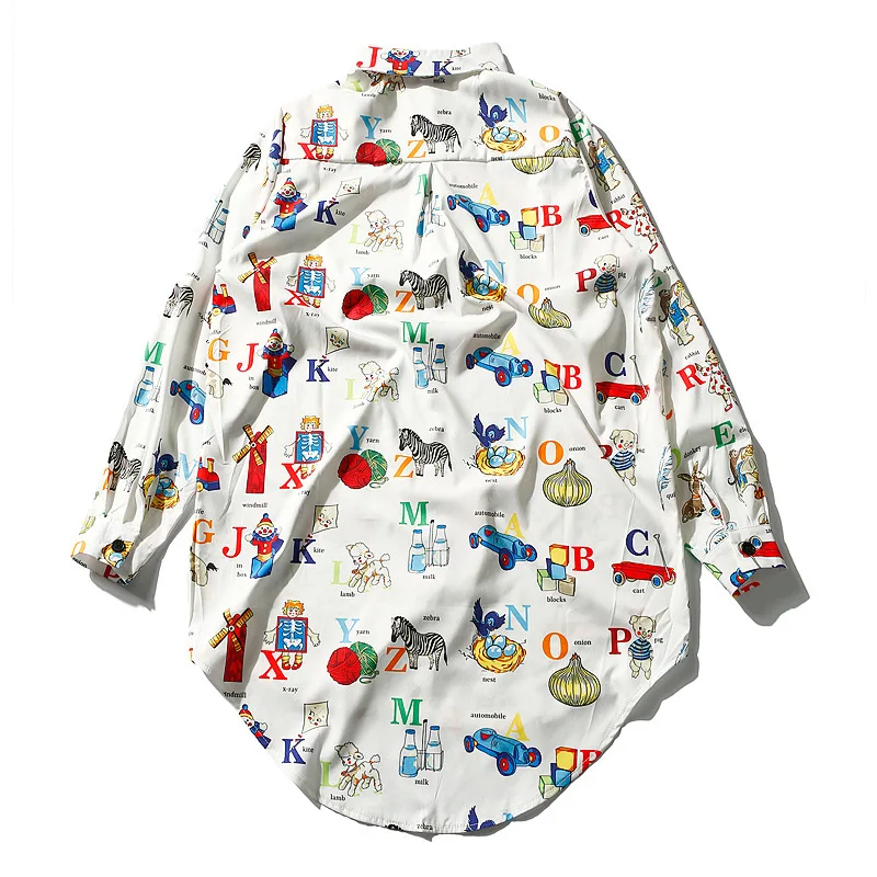 Женская блузка с длинным рукавом свободного покроя|Блузки| |