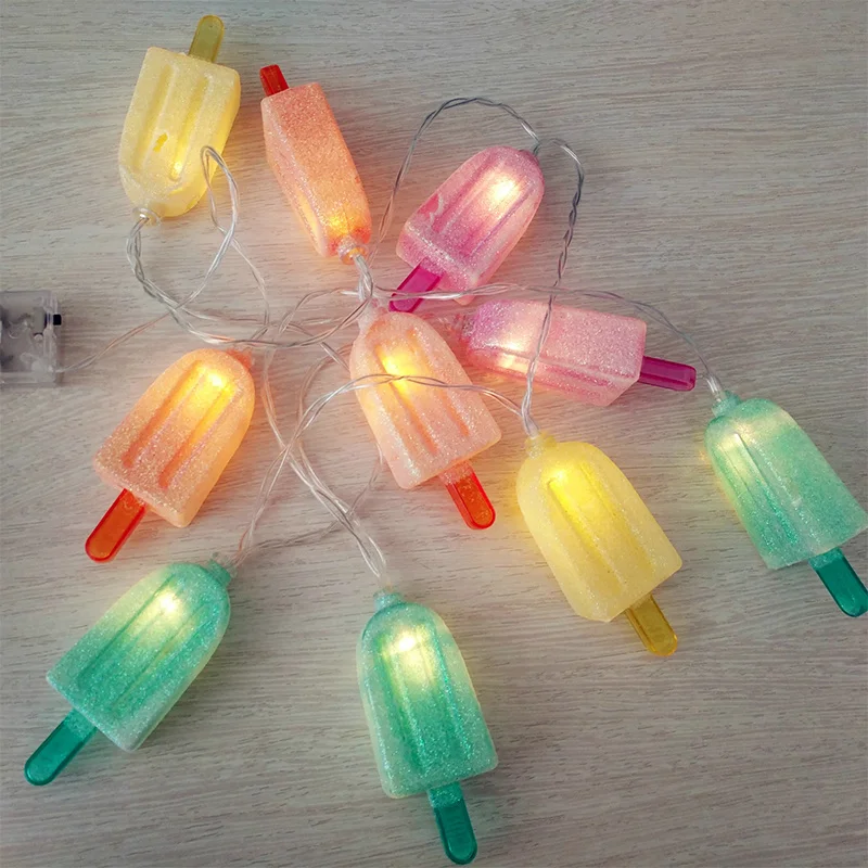 Хлопковые фонари лампы для льда дома светодиодный светодиодные гирлянды милые