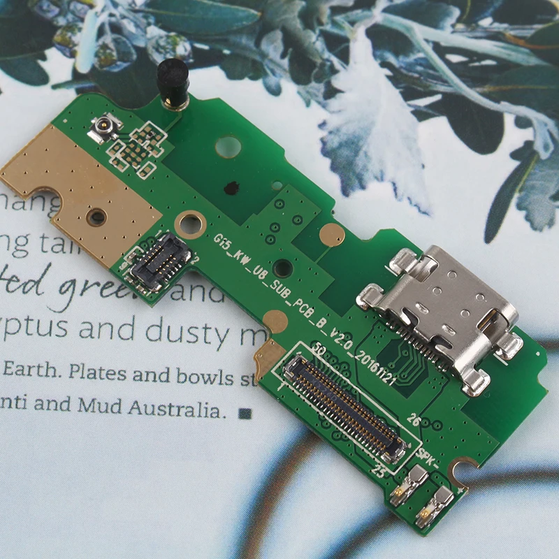 Ocolor для Umi Z USB порт телефон вилка плата зарядки с гибким кабелем PCB смартфон