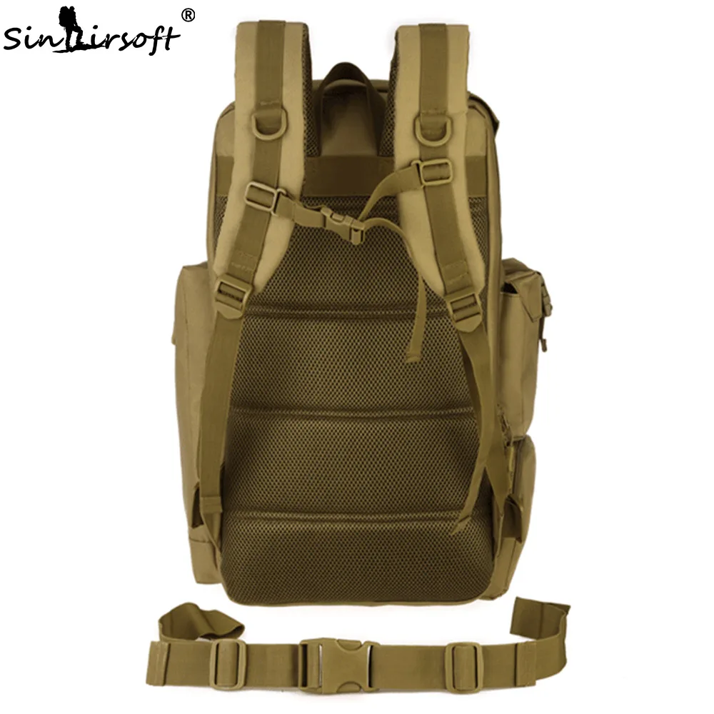 Sinairsoft 40L 17 дюйм(ов) Ноутбук армии Военное Дело тактический рюкзак спортивная сумка нейлон Молл Системы для путешествий отдых Пеший Туризм Восхождение