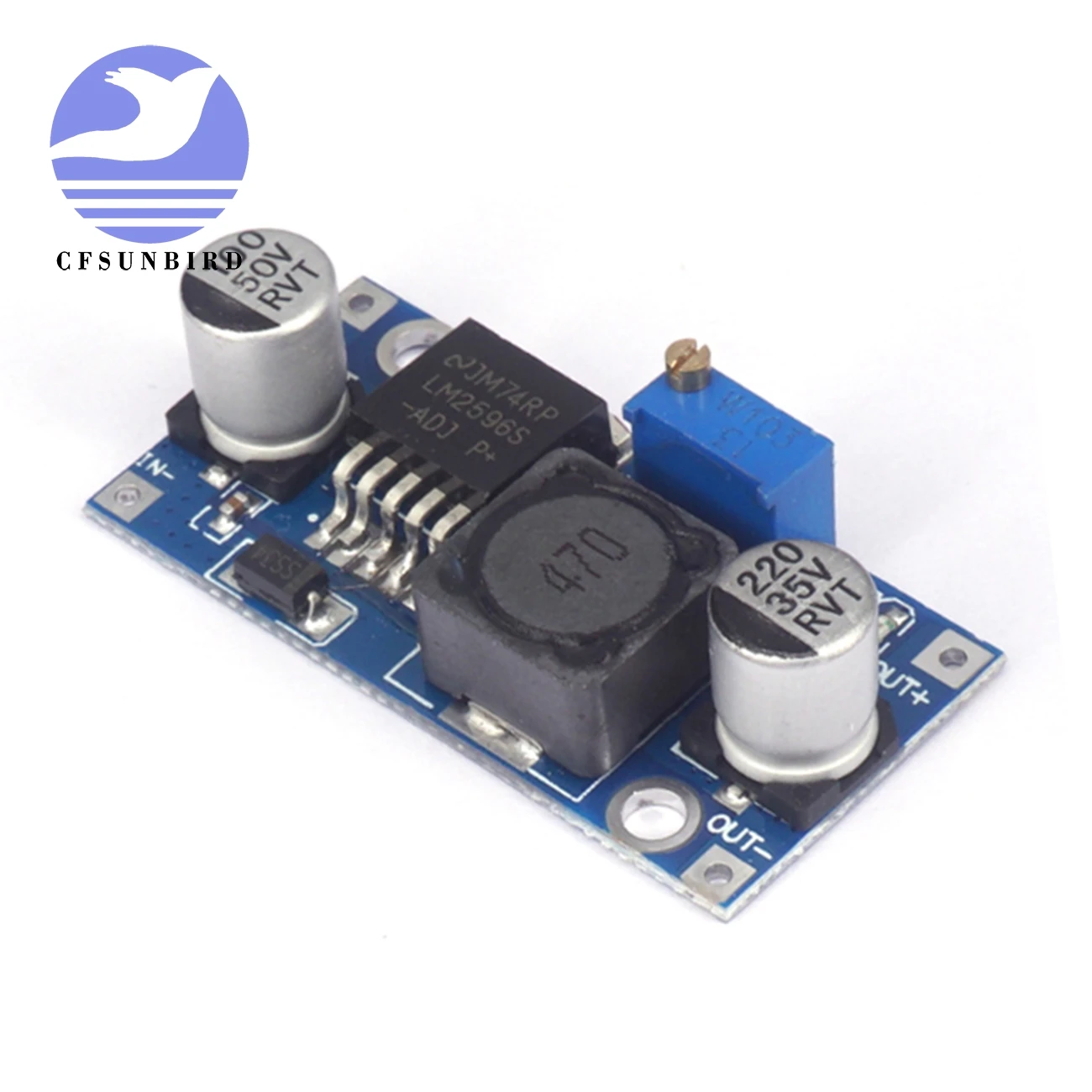 LM2596s DC понижающий модуль питания 3A Регулируемый LM2596 регулятор напряжения 24 в 12 В 5