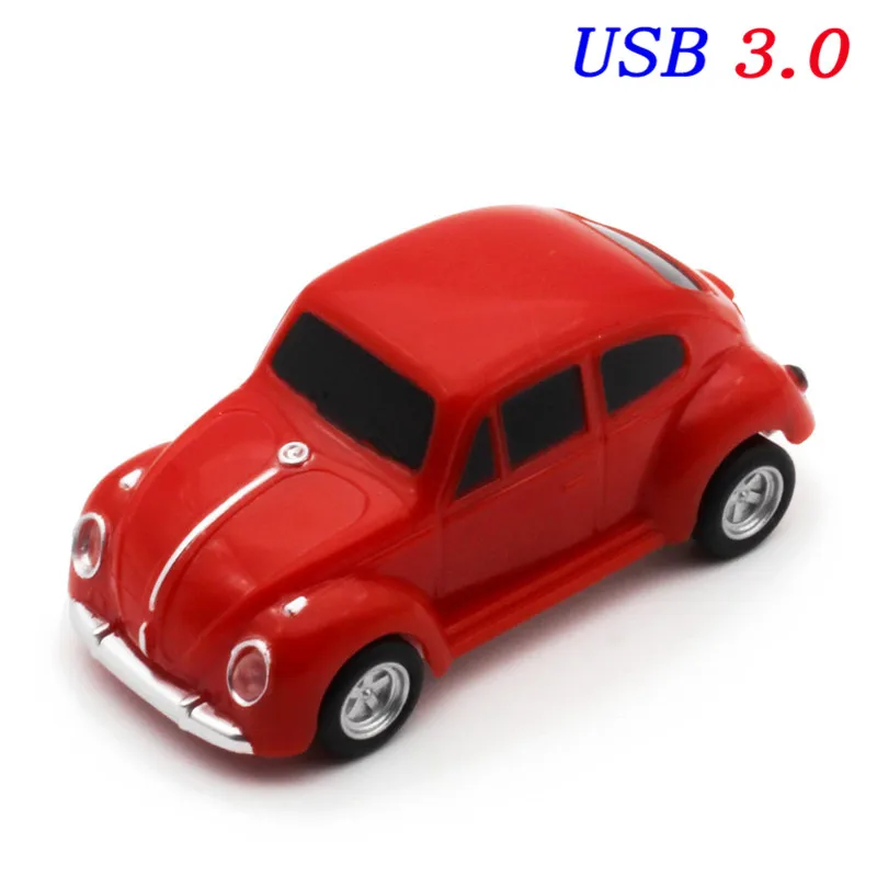 Корабль Symulacja samochodu 64 ГБ, USB, мини Kreatywny Cooper Samochody Modelu usb 3,0 флэш-карта памяти, Флеш накопитель 16 ГБ 32 ГБ 64 ГБ - Цвет: BEETLE (red)
