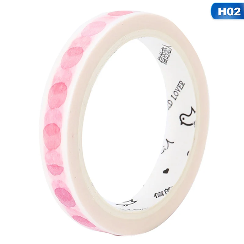 1X Романтический cherry blossom серии DIY декоративные изоляционная лента каваи васи лента Канцелярские клейкая лента этикетка наклейка