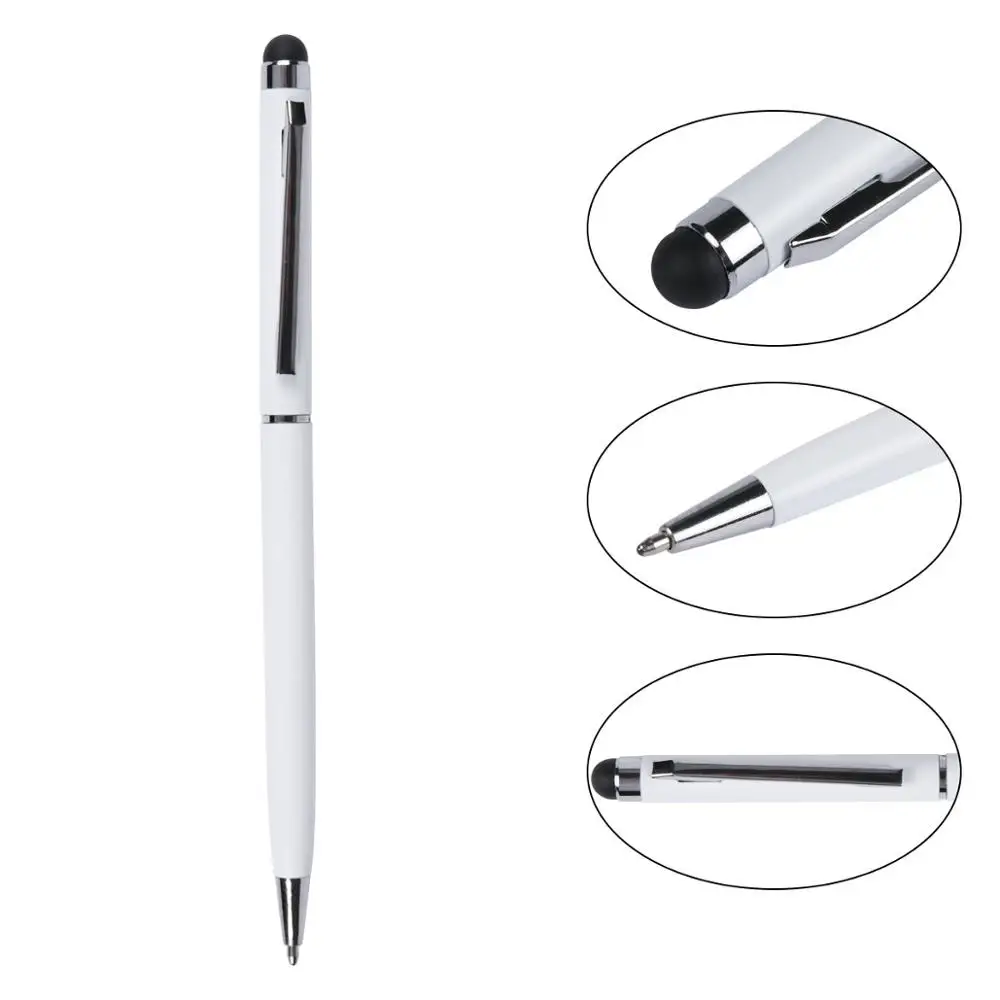 5 шт. стилус для сенсорного экрана 2 в 1 + Шариковая ручка IPad IPhone планшетов