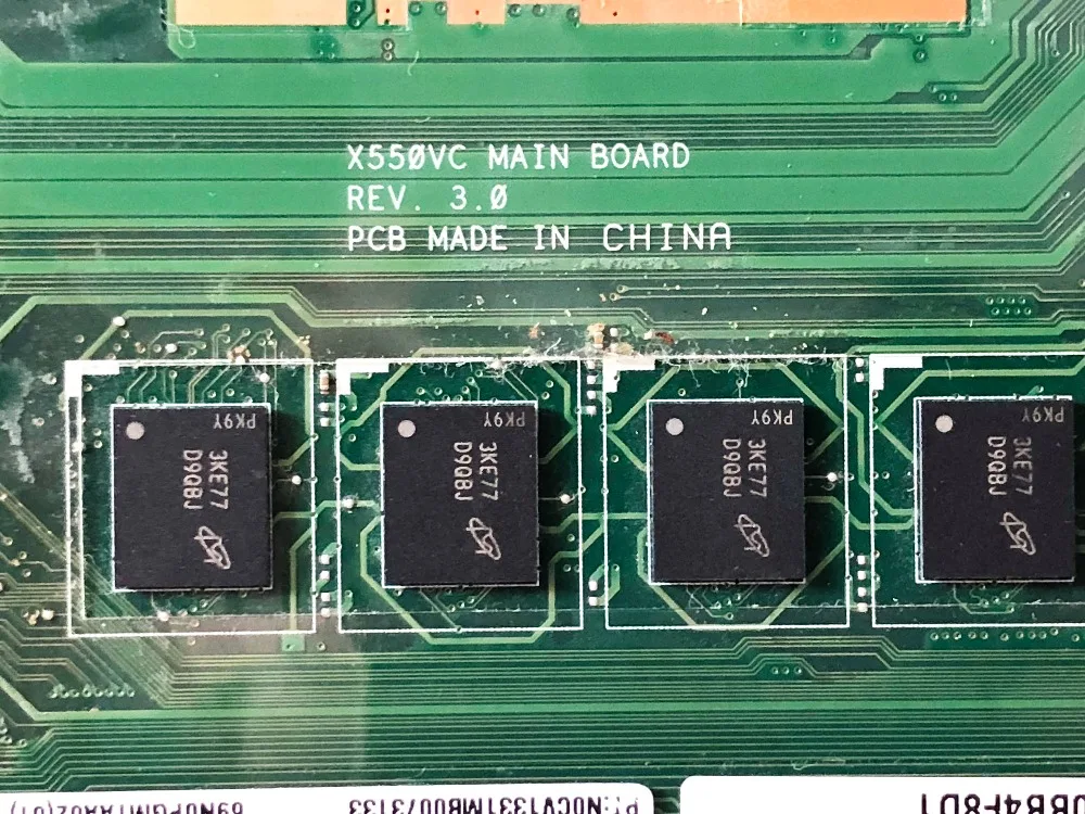 Оригинальная материнская плата для ноутбука ASUS X550VC HM76 4 Гб GT720M 2 REV 3 0