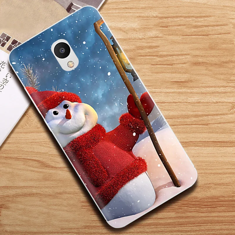 5 2 &quotдля Coque Meizu M6 Mini Ultra Clear кремния полная защита Desert задняя крышка чехол для
