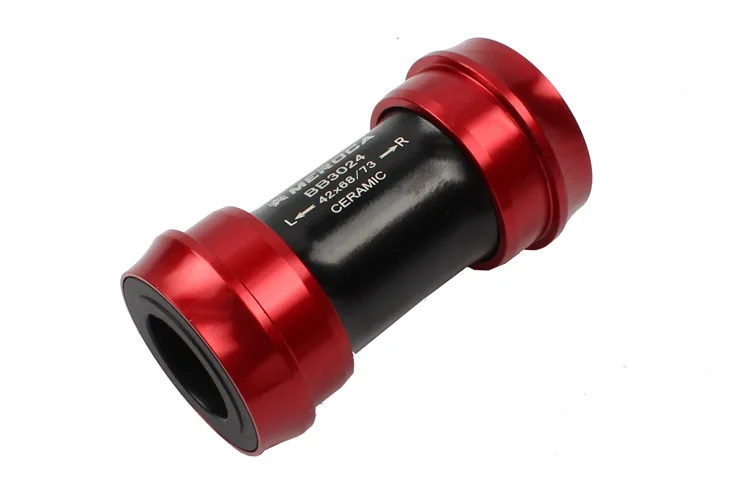 MEROCA BB30 PF30 поворот для SHIMANO коленчатая цепь 24 мм 22 мм керамический подшипник оси пресс Нижний Кронштейн части велосипеда