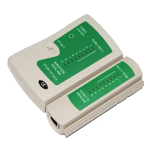 Тестер сетевого кабеля для RJ 11, RJ12, RJ45 порт сетевой кабель, телефонный кабель сетевой инструмент