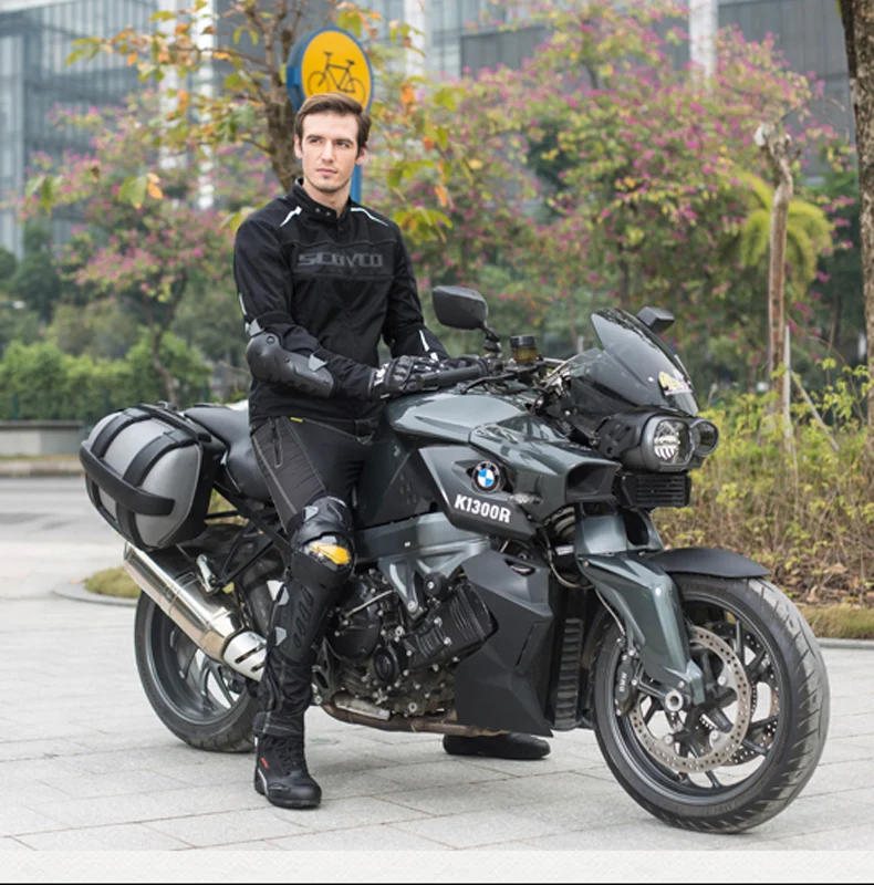 Защитный наколенник SCOYCO для мотоцикла налокотник мужчин спортивная защита