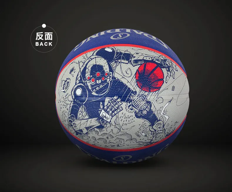 Spalding робот эскиз открытый баскетбольный резиновый № 7 стандартный матч мяч 83-677y Baloncesto Баскетбол