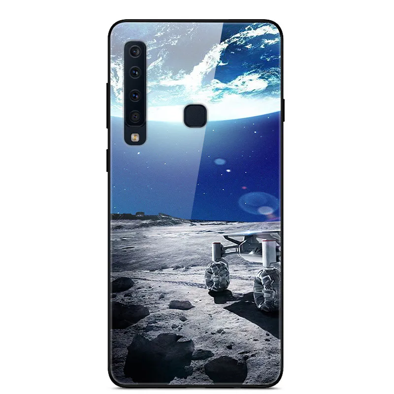 20 6,3 ''для samsung A9 чехол стекло жесткие телефонные чехлы для samsung Galaxy A9 чехол A 9 9A A9S A920 покрытие из закаленного мягкого бампера - Цвет: 20