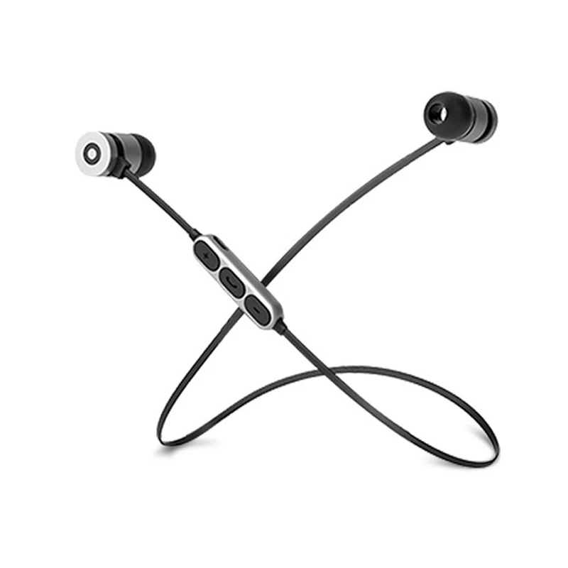 New Sport Running Bluetooth Headphone Magnetic suction Wireless Earphone headset stereo Earbuds earpiece With Mic for all phone |