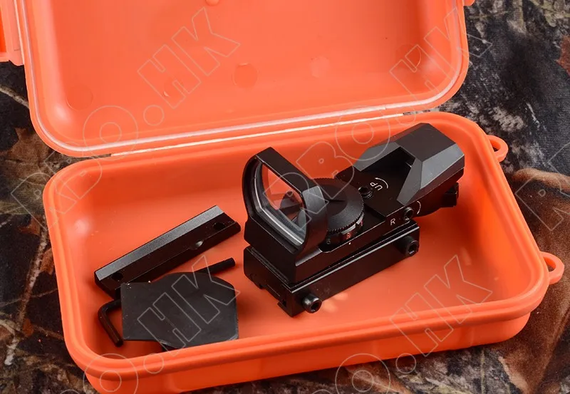 Охотничий рефлекс 1x зеленая красная точка прицел для 11 мм и 20 Пикатинни Крепление