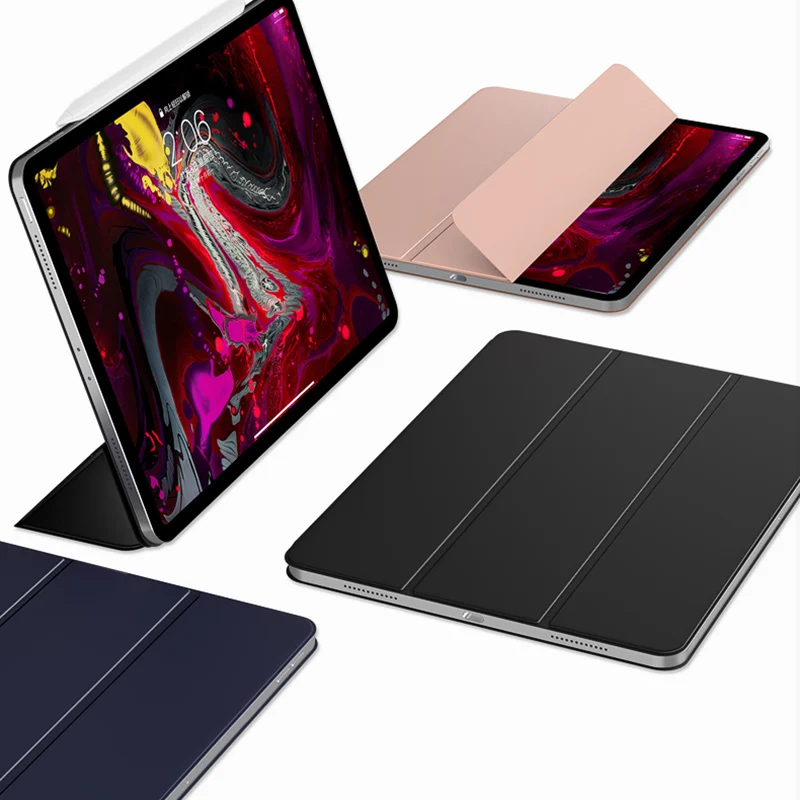 Чехол для iPad Pro 12 9 2018 тонкий оригинальный Официальный чехол книжка 1:1 Магнитный
