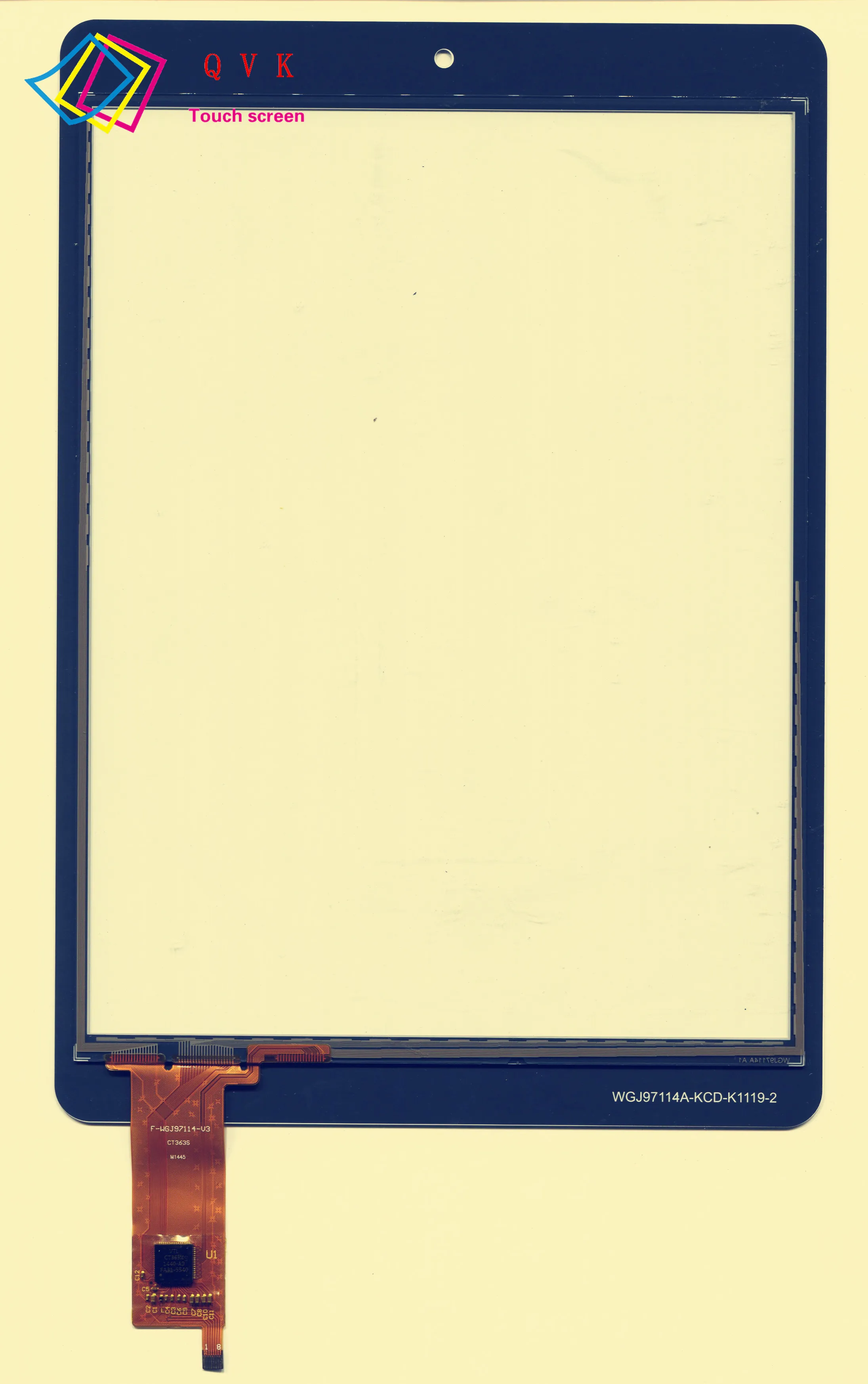 10 1-дюймовая черная планшетофон ПК сенсорный экран дигитайзер стеклянный датчик