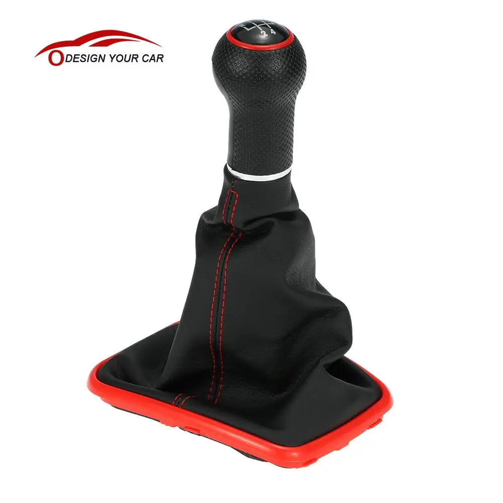 Автомобильный Стайлинг 5 скоростей ручка переключения передач Gaitor Boot cover