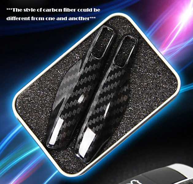Carbon Fiber Airspeed автомобильный брелок для дистанционного ключа чехол для ключа замена для Porsche Boxster Cayman 911 997 Panamera Cayenne Macan - Название цвета: Carbon Fiber