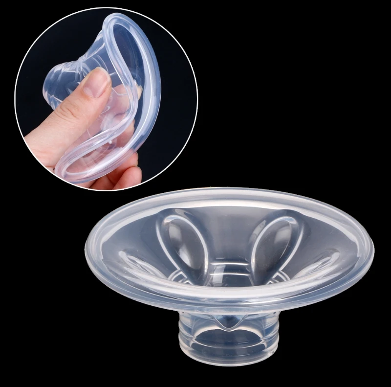 Coj&iacute;n de masaje el&eacute;ctrico de silicona para lactancia de beb&eacute;, accesorios gen&eacute;ricos para extractor de leche-1