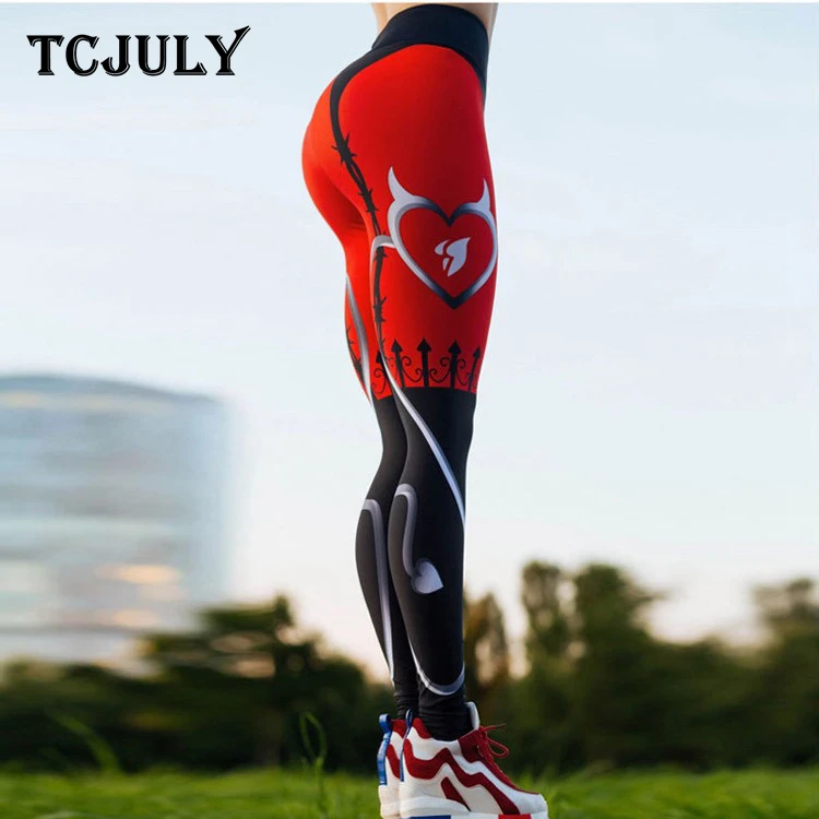 Женские леггинсы с высокой талией и эффектом пуш ап TCJULY быстросохнущие дышащие