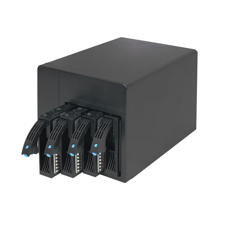 Бытовое хранилище горячей замены NAS серверный шасси IPFS 4HDD отсеки 6 ГБ sata