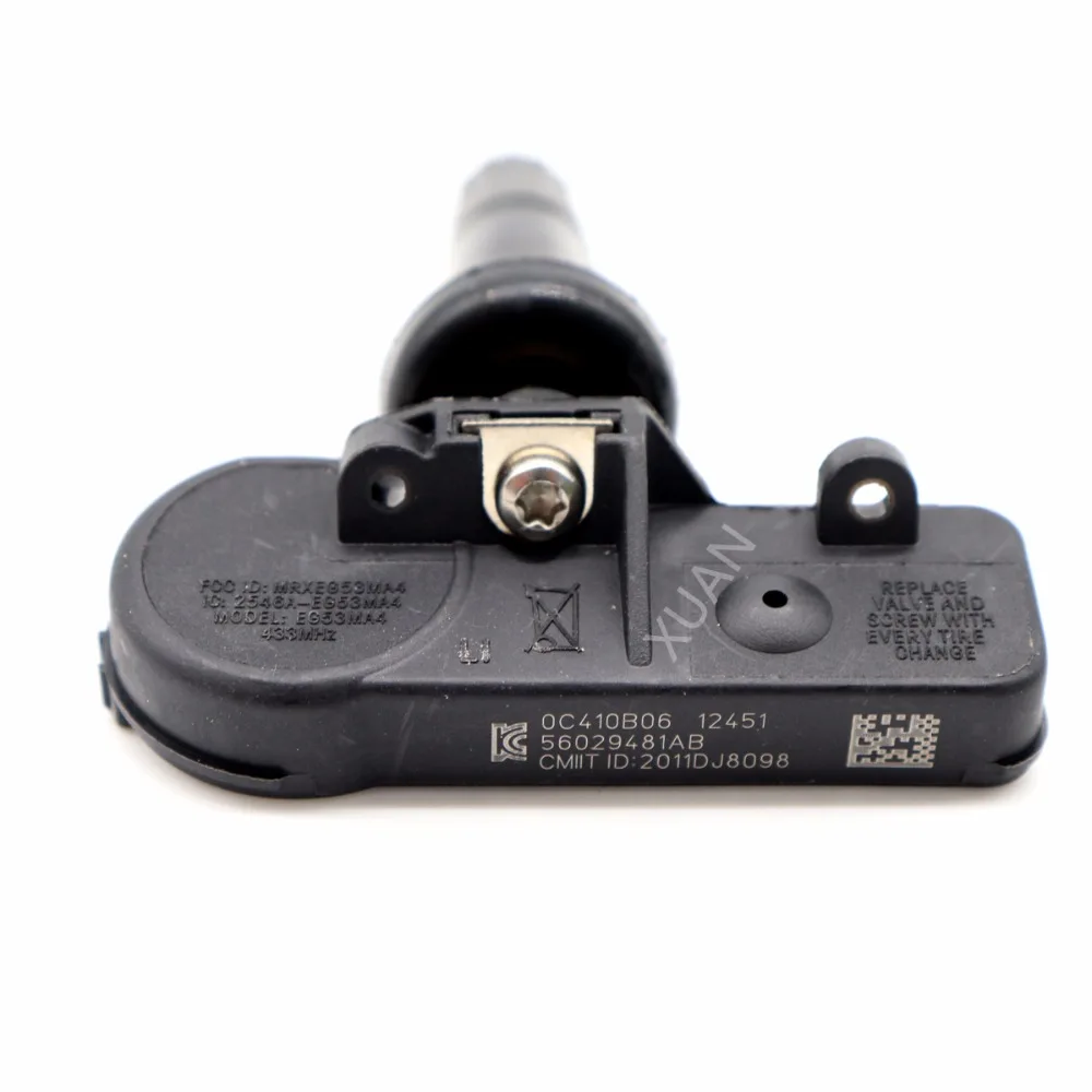 XUAN 56029481AB 1 шт. TPMS датчик давления в шинах для DODGE NITRO RAM 1500 2500 3500 пикап JEEP COMMANDER WRANGLER 433