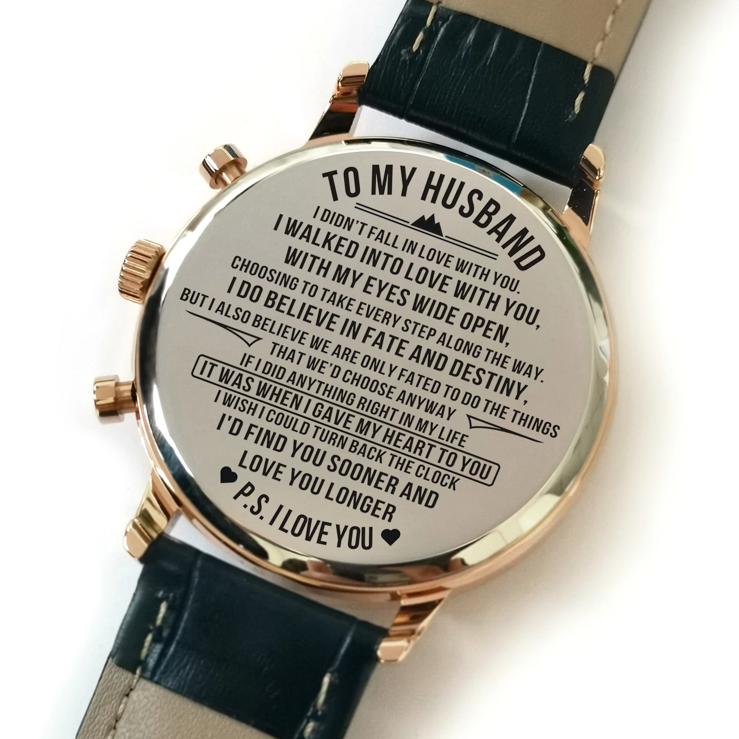 K4400-1 для моего муженька, никогда не забудьте, что я люблю тебя, роскошные часы с гравировкой, повседневные спортивные водонепроницаемые мужские часы, военные семейные подарки