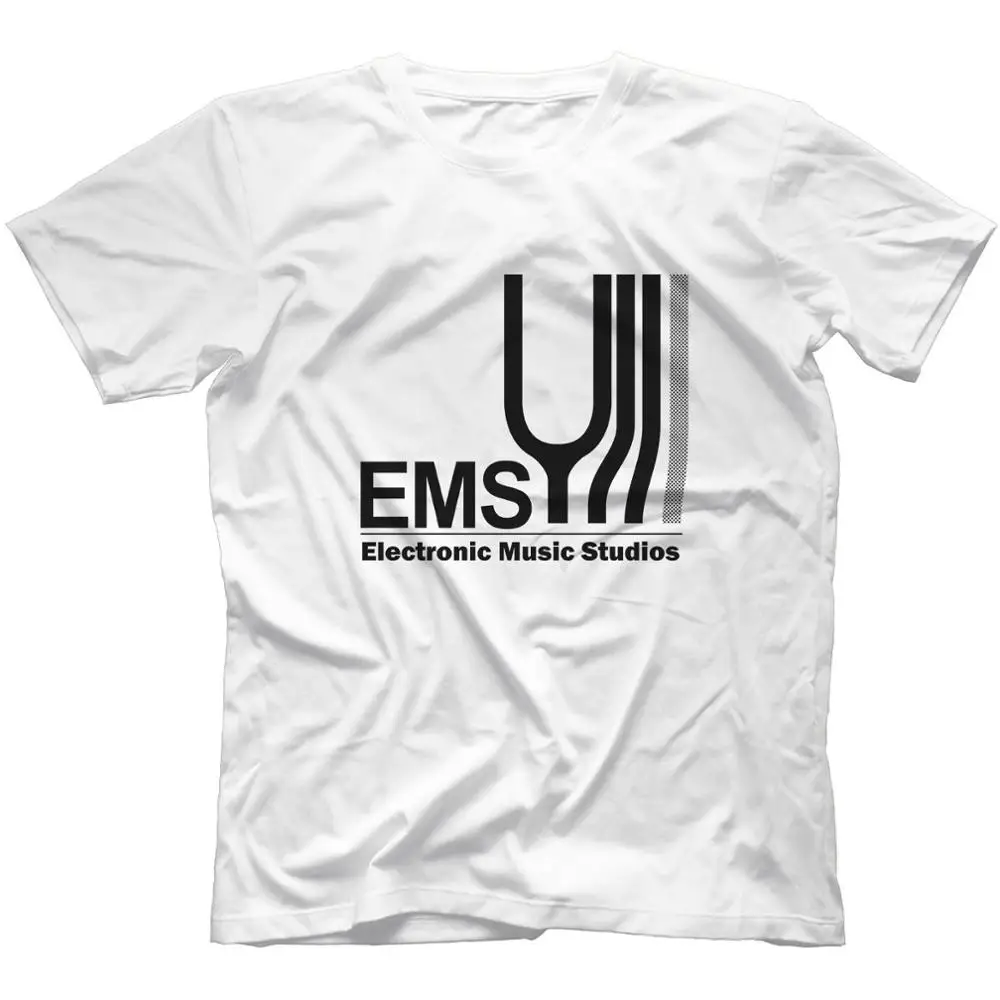 Электронная музыкальная студия Футболка 100% хлопок Synthi Aks Ретро Synth модная Новая