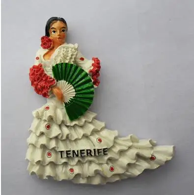 Креативная испанская туристическая коллекция на холодильник стерео гитара для