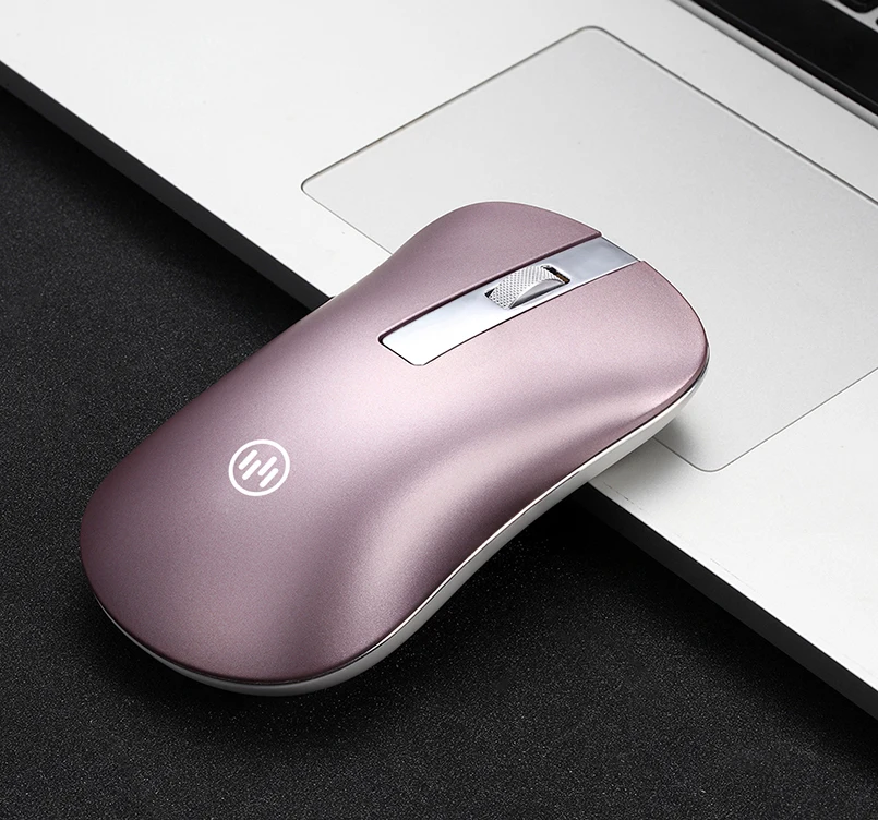 Беспроводная мышь с Bluetooth, Бесшумная игровая мышь, перезаряжаемая компьютерная мышь, беспроводная эргономичная компьютерная мышь 2,4 ГГц, USB мышь для ноутбука