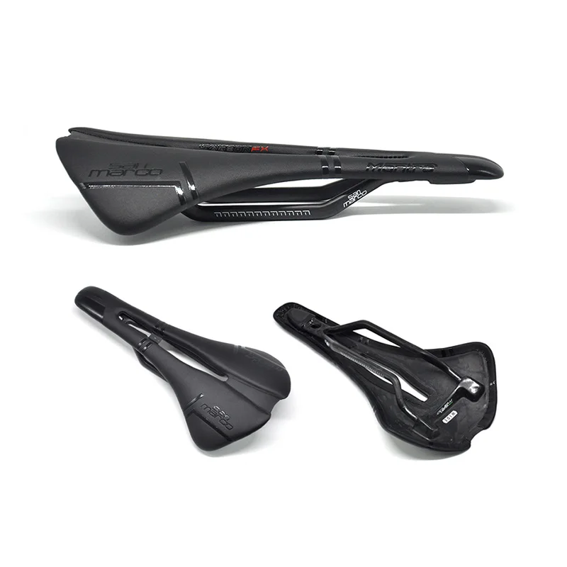 new SANMARCO All Carbon Fiber Mountain Bike Road Bike Bicycle Hollow Light Cushion Saddle Bicycle Cushion Bicycle Parts