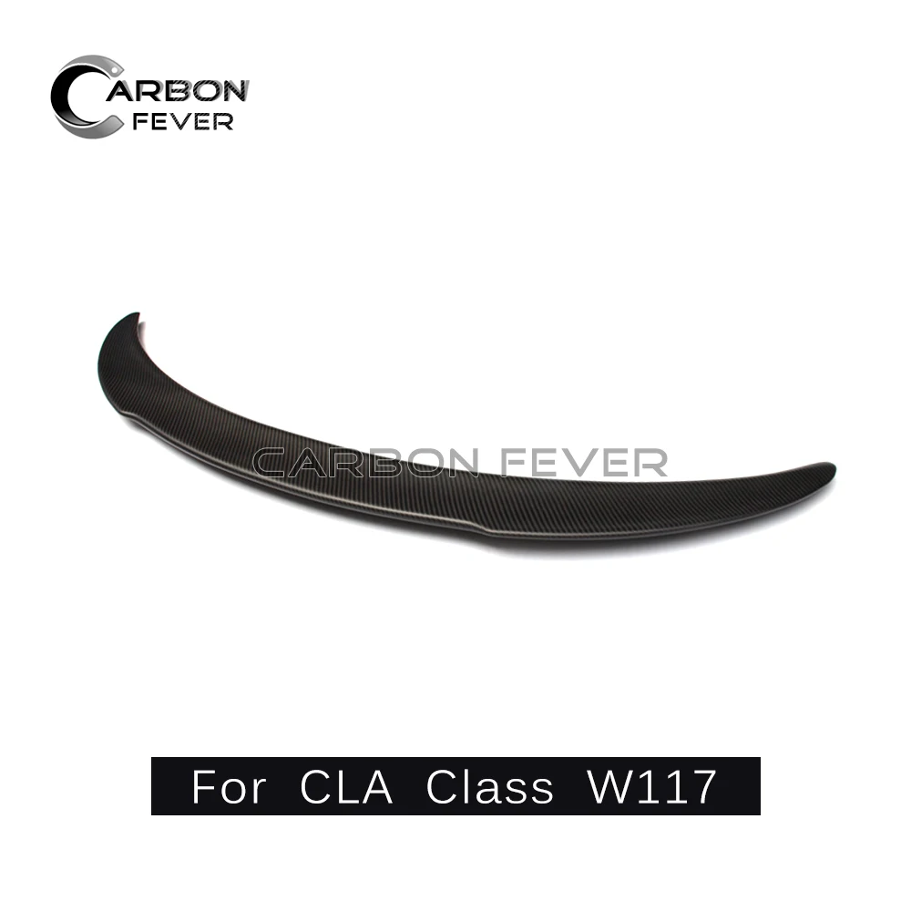 Автомобильный матовый черный спойлер для Mercedes CLA Class W117 Cla180 200 250 45 2013 Н. В. Авто