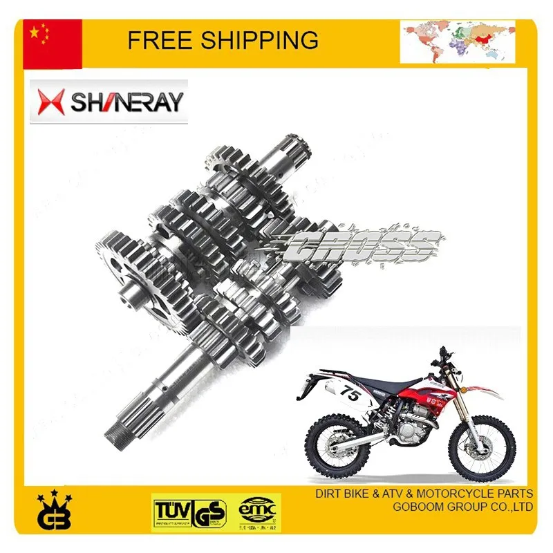 Зенкер shineray X2 X2X 250cc главный вал, вал передачи, M-4, счетчик вала, главный вал comp
