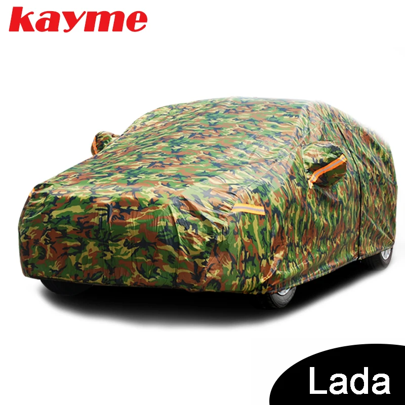 Автомобильные чехлы Kayme водонепроницаемые камуфляжные Чехлы для автомобиля