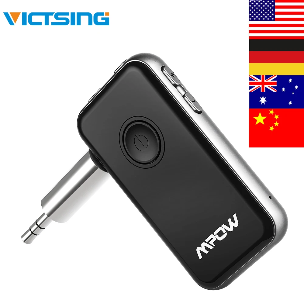VicTsing Bluetooth передатчик приемник 2 в 1 беспроводной 3,5 мм аудио адаптер для наушников Mp3 Bluetooth приемник автомобильный комплект