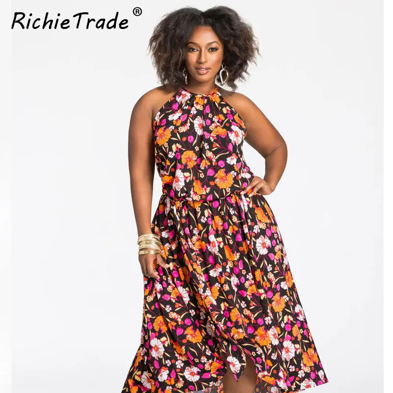 Женское кружевное платье RICHIETRADE белое средней длины с открытыми плечами на лето |
