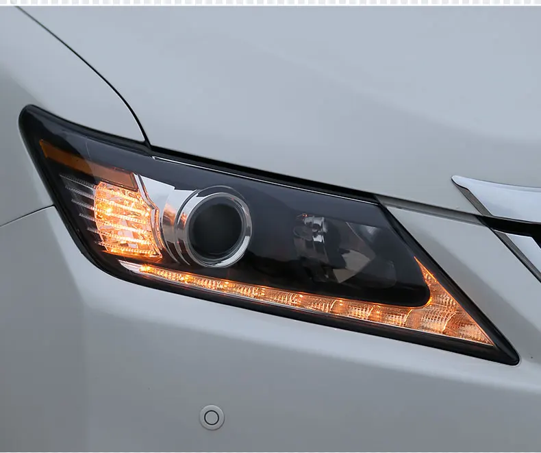 Автомобильный Стайлинг для Toyota Camry фары 2012- светодиодная фара дальнего света Camry DRL Объектив двойной луч H7 HID Xenon bi xenon объектив