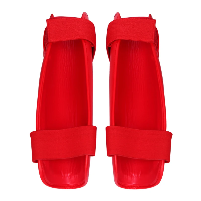 Санда каратэ тхэквондо из искусственной кожи защита голени для тренировок MMA ног