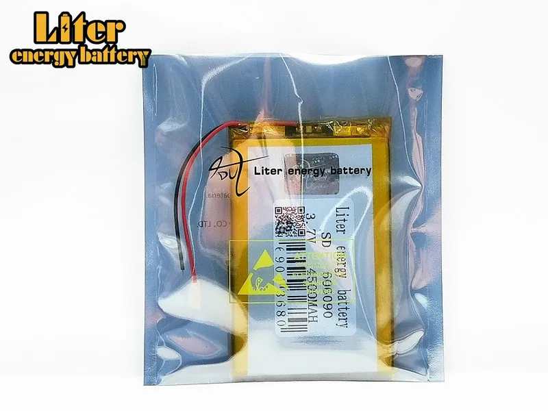 606090 3.7V Real Capacity 4500mah (polymer lithium ion battery) Li-ion Rechargeable battery for tablet pc MP4 MP5 E-book Camera