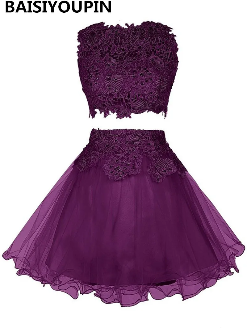 15 платьев, короткие платья, Vestido Formatura Curto, сексуальные короткие белые платья из двух частей для выпускного вечера